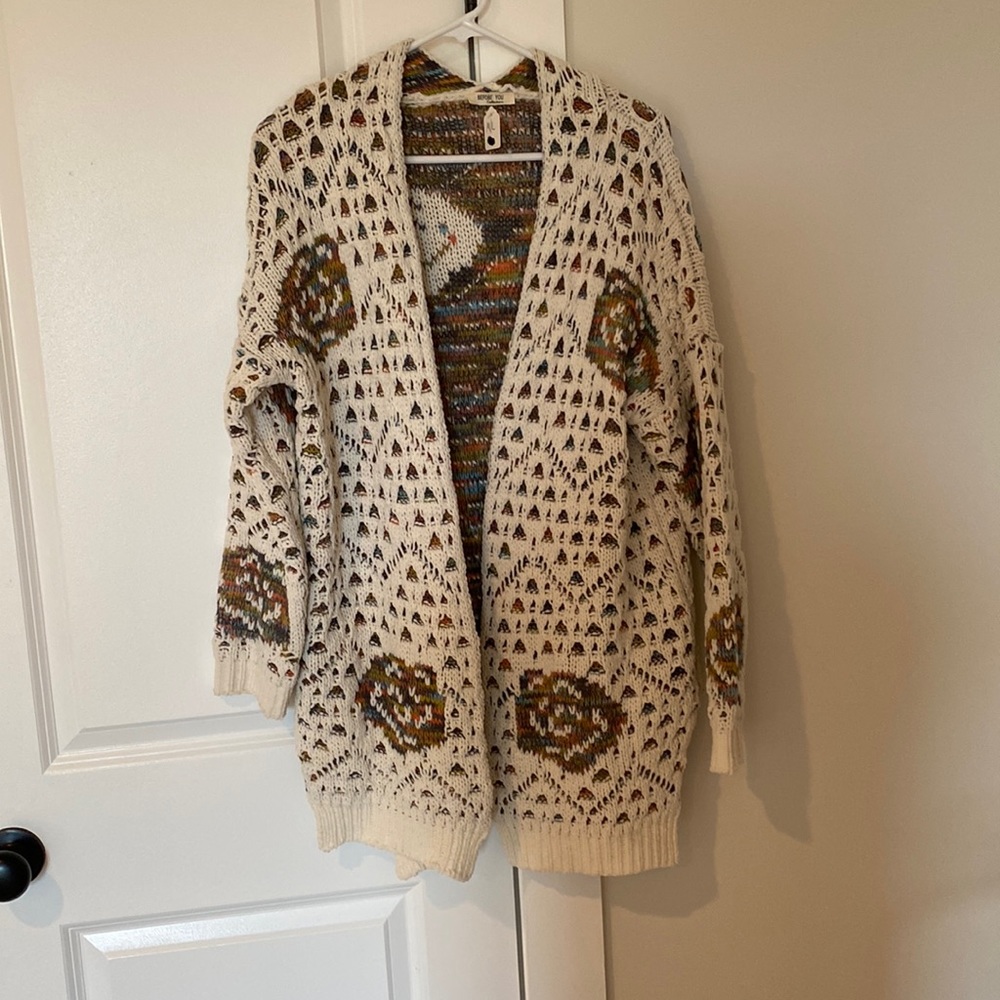 Multi color cardigan